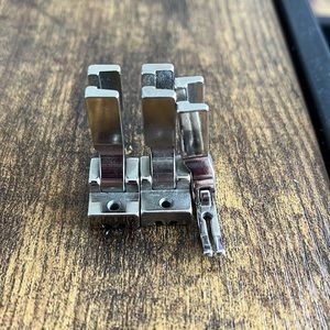 Juki high shank zipper feet